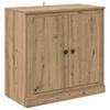 vidaXL Serviesskap 70 x 35,5 x 67,5 cm Artisan Eik Konstruert tre
