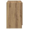 vidaXL Baderomsskap med d&oslash;r Artisan Eik 78 x 37 x 59 cm Konstruert tre