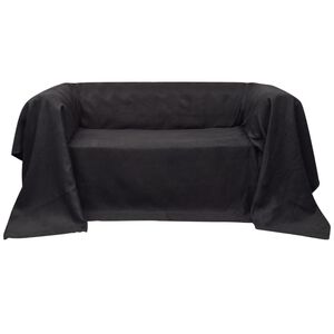Mikro-semsket sofa overtrekk antrasitt 270 x 350 cm