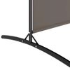 vidaXL Romdeler 4 paneler antrasitt 698x180 cm stoff