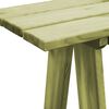 vidaXL Hagebenk 170 cm impregnert furu