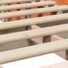 vidaXL Sengestamme Vokset Brun 90 x 190 cm Massiv furu