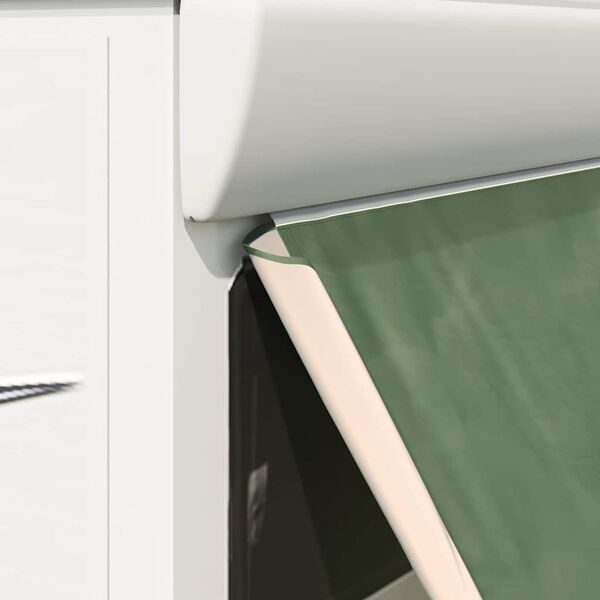 vidaXL Bakluketelt med tak gr&oslash;nn 190 x 150 x 185 cm taft