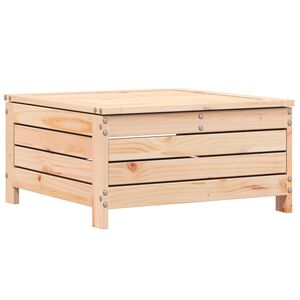 vidaXL Hagefotskammel 62x63,5x32 cm heltre furu