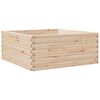 vidaXL Plantekasse 110x110x46 cm heltre furu