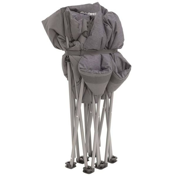 Outwell Sammenleggbar 2-seters campingstol Sardis Lake gr&aring;