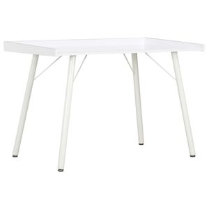 vidaXL Skrivebord hvit 90x50x79 cm