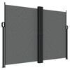 vidaXL Uttrekkbar sidemarkise 180x600 cm antrasitt