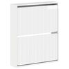 vidaXL Vegghengt skoskap ZWOLLE 71 x 17 x 86 cm Konstruert tre