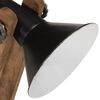 vidaXL Skrivebordslampe 25 W svart 23x13x52 cm E27