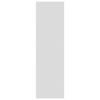 vidaXL Bokhylle/romdeler h&oslash;yglans hvit 40x30x103 cm konstruert tre