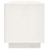 vidaXL TV-benk hvit 80x35x40,5 cm heltre furu