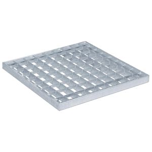 vidaXL Rist S&oslash;lv 30 x 30 x 2 cm Hot-Dip Galvanisert St&aring;l