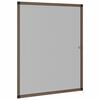 vidaXL Insektmaske for vinduer Brun 110 x 130 cm