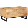 vidaXL Kaffebord Naturlig 80 x 50 x 40 cm Massiv mango tre