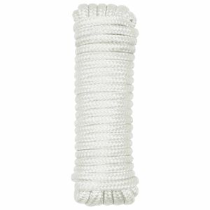 vidaXL B&aring;tsnor 6 m 1 Hvit Polyester