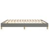 vidaXL Boxspring-sengeramme mørkegrå 180x200 cm Super King stoff