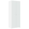 vidaXL Highboard hvit 70x42,5x185 cm konstruert tre