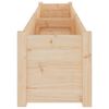 vidaXL Plantekasser 2 stk 200x31x31 cm heltre furu