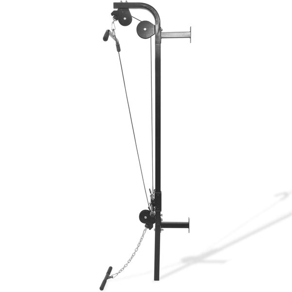 vidaXL Veggmontert hjemmegym med 2 stenger