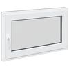 vidaXL Kj&oslash;levindu RISOR 100 x 60 cm PVC og glass Antrasitt