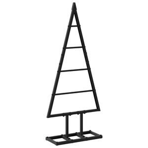 vidaXL Metall juletre KUOPIO 60 cm Metall Svart