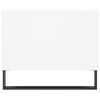 vidaXL Salongbord hvit 90x50x40 cm konstruert tre