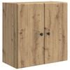 vidaXL Vegghengt skap 59 x 31 x 60 cm Konstruert tre Artisan eik