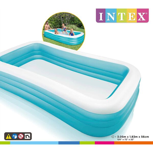 Intex Swim Center Familiebasseng 305x183x56 cm