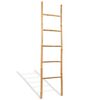 vidaXL H&aring;ndklestiger med 5 trinn bambus 150 cm