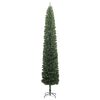 vidaXL Kunstig juletre med 300 LED grønn 270 cm PVC og stål og plast