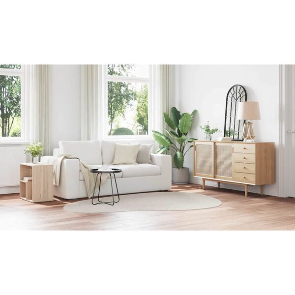 vidaXL Omr&aring;detepper HUARTE sand 160 x 230 cm Polyester