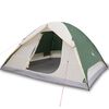 vidaXL Kuppeltelt for camping 6 personer gr&oslash;nn vanntett