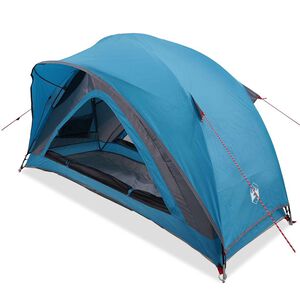 vidaXL Campingtelt 1 person bl&aring; vanntett