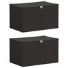 vidaXL Lagringsboks 2 stk. Ikke-vevd stoff 60 x 43 x 35 cm 90,3 L