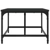 vidaXL Salongbord svart 75x50x35 cm konstruert tre