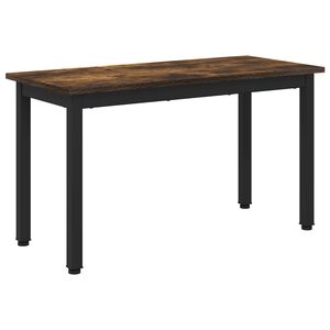 vidaXL benk R&oslash;yk Eik 80 x 35 x 45 cm Konstruert tre
