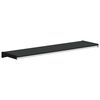 vidaXL Vinduskarmer Svart med trestruktur 80 x 20 x 4,5 cm PVC