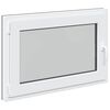 vidaXL Kj&oslash;levindu RISOR 90 x 60 cm PVC og glass Antrasitt