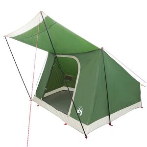 vidaXL Camping Telt med tak med lagring gr&oslash;nn 282 x 225 x 154 cm taft