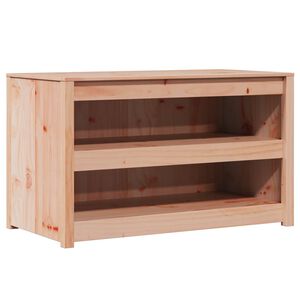 vidaXL Kj&oslash;kkenskap MEPPEL Brun Eik 106 x 55 x 64 cm Massiv furu
