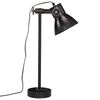 vidaXL Skrivebordslampe 25 W svart 15x15x55 cm E27
