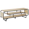 vidaXL TV-benk 140 x 36 x 45 cm Sonoma eik Konstruert tre