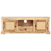 vidaXL TV-benk 120x30x40 cm heltre mango med naturlig stokk