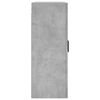 vidaXL Veggskap betonggr&aring; 69,5x34x90 cm