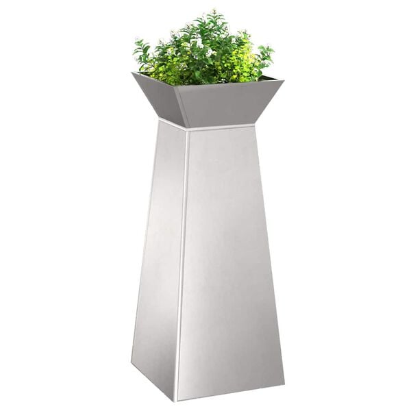 vidaXL S&oslash;yleplanter s&oslash;lv 40 x 40 x 100 cm