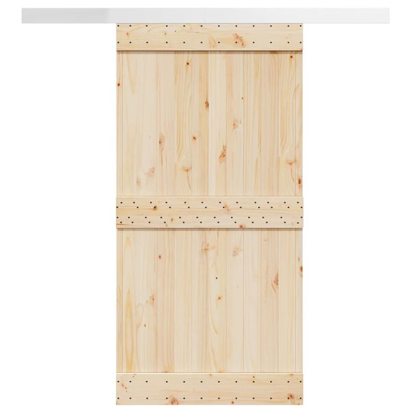 vidaXL Utstyr for skyved&oslash;r 200 cm aluminiumslegering s&oslash;lv