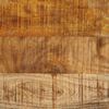 vidaXL Nattbordskap Brun og svart 50 x 30 x 45 cm Massiv mango tre