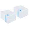 vidaXL Vakuumoppbevaringsposer med lagring 20 pcs 130 x 100 cm