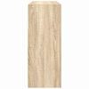 vidaXL Serviesskap Sonoma eik 116 x 30 x 75 cm Konstruert tre